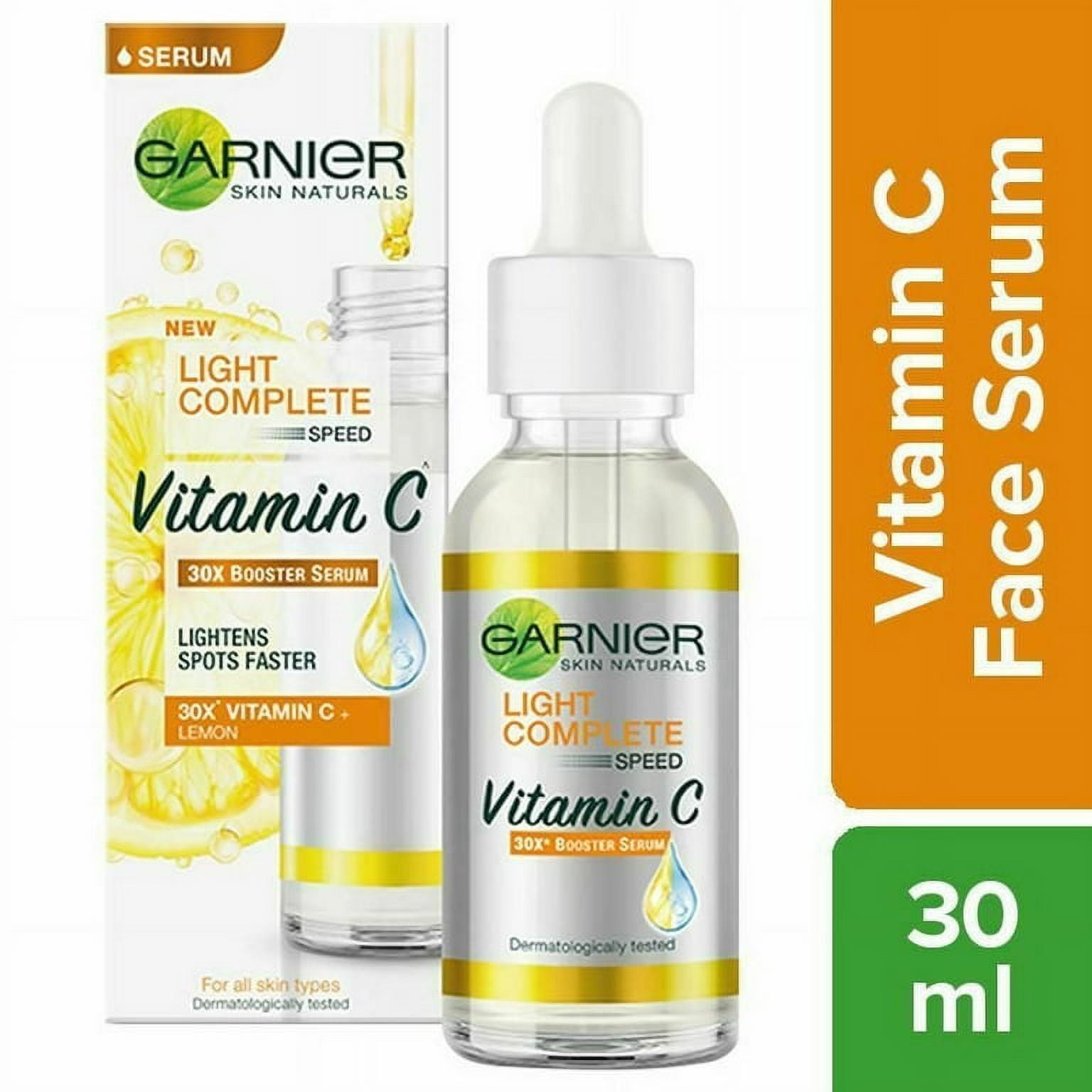 Garnier Light Complete Vitamin C Booster Face Serum (Indonesia)- 30Ml - Image 3
